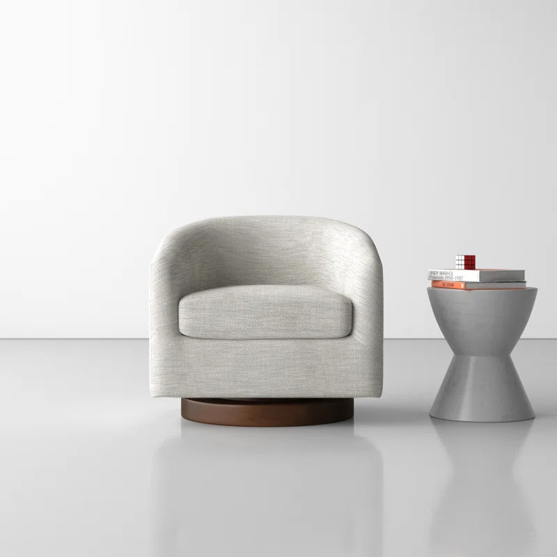 Bennett Wide Swivel Barrel Chair | Wayfair North America