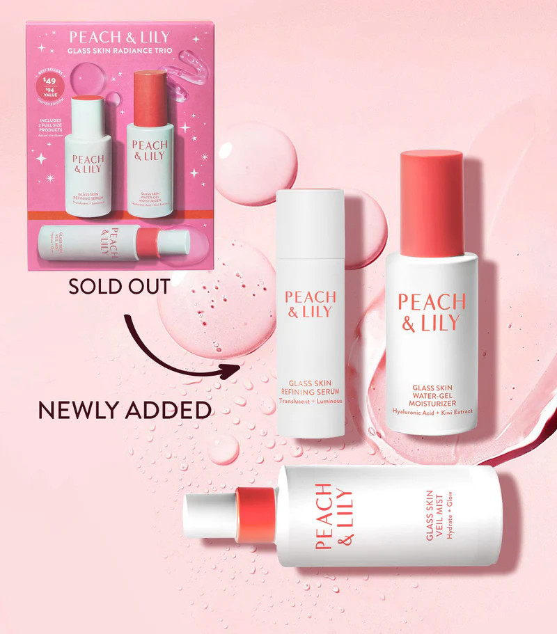 Glass Skin Radiance Trio Bundle | Peach and Lily, Inc.