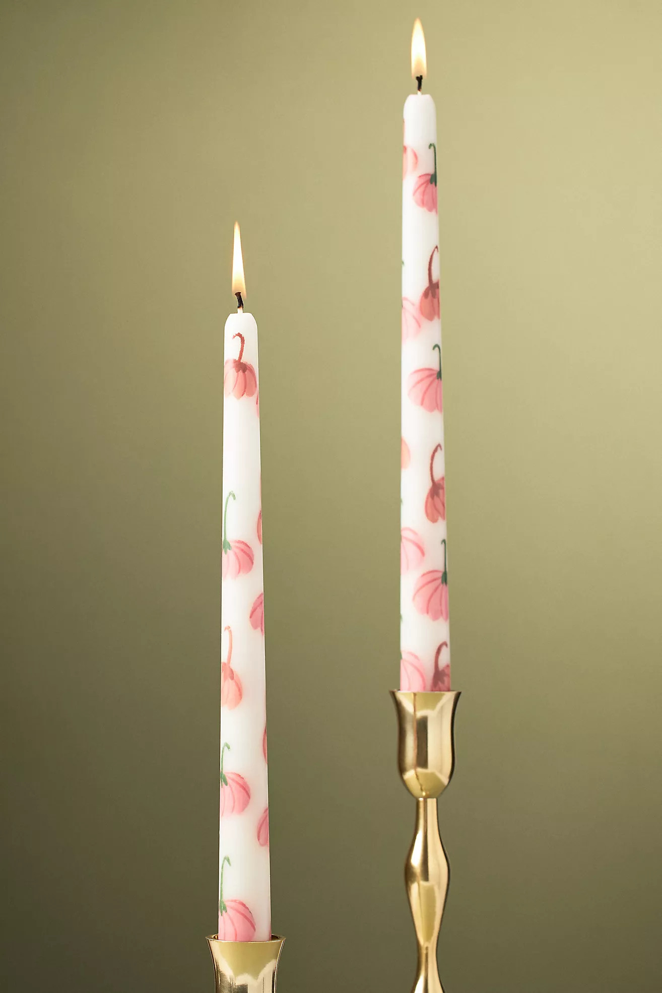 Forage Fall Icon Taper Candles, Set of 2 | Anthropologie (US)