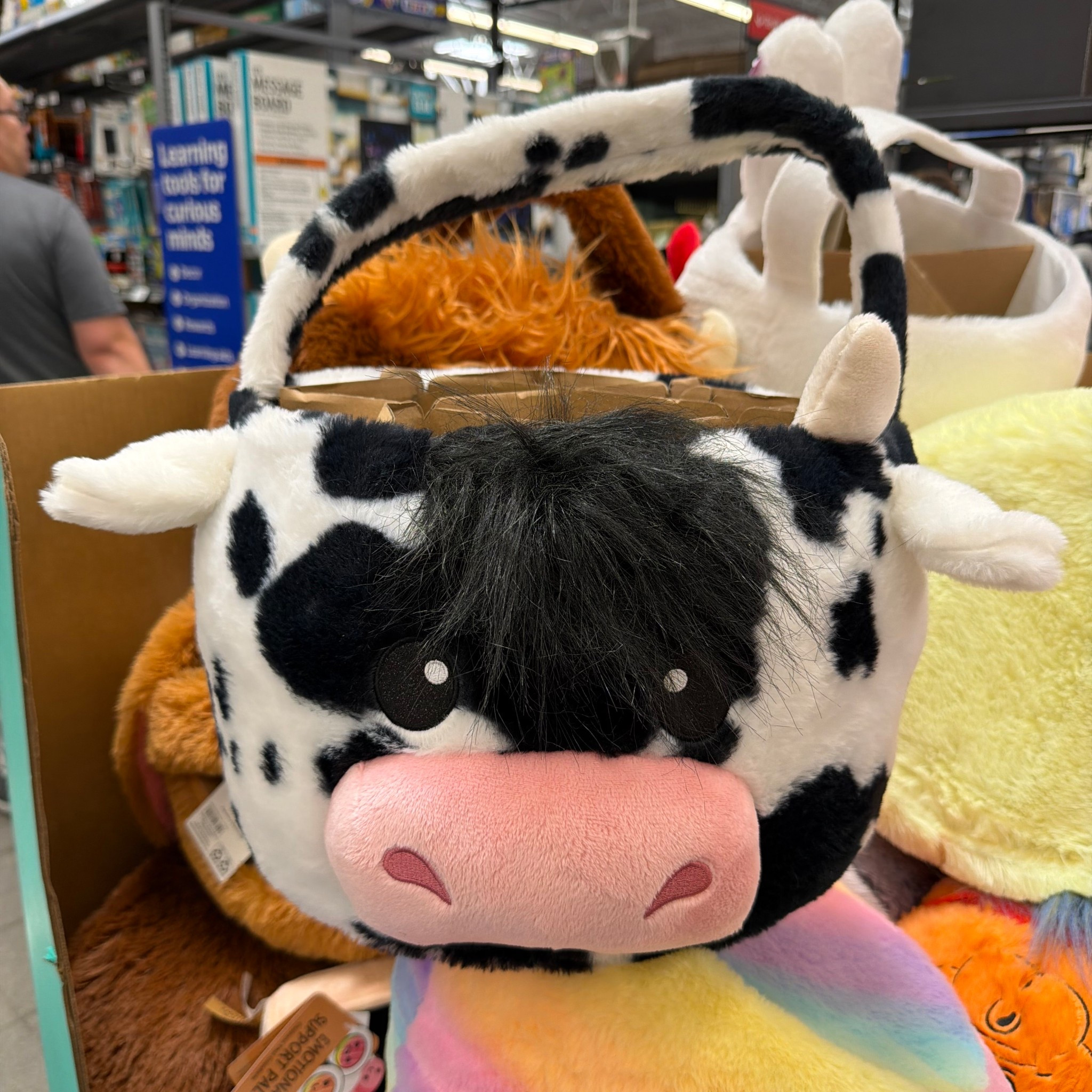 Runnnn to walmart for your Jumbo Plush Cow Easter Baskets
#Easter #Western

#LTKSeasonal