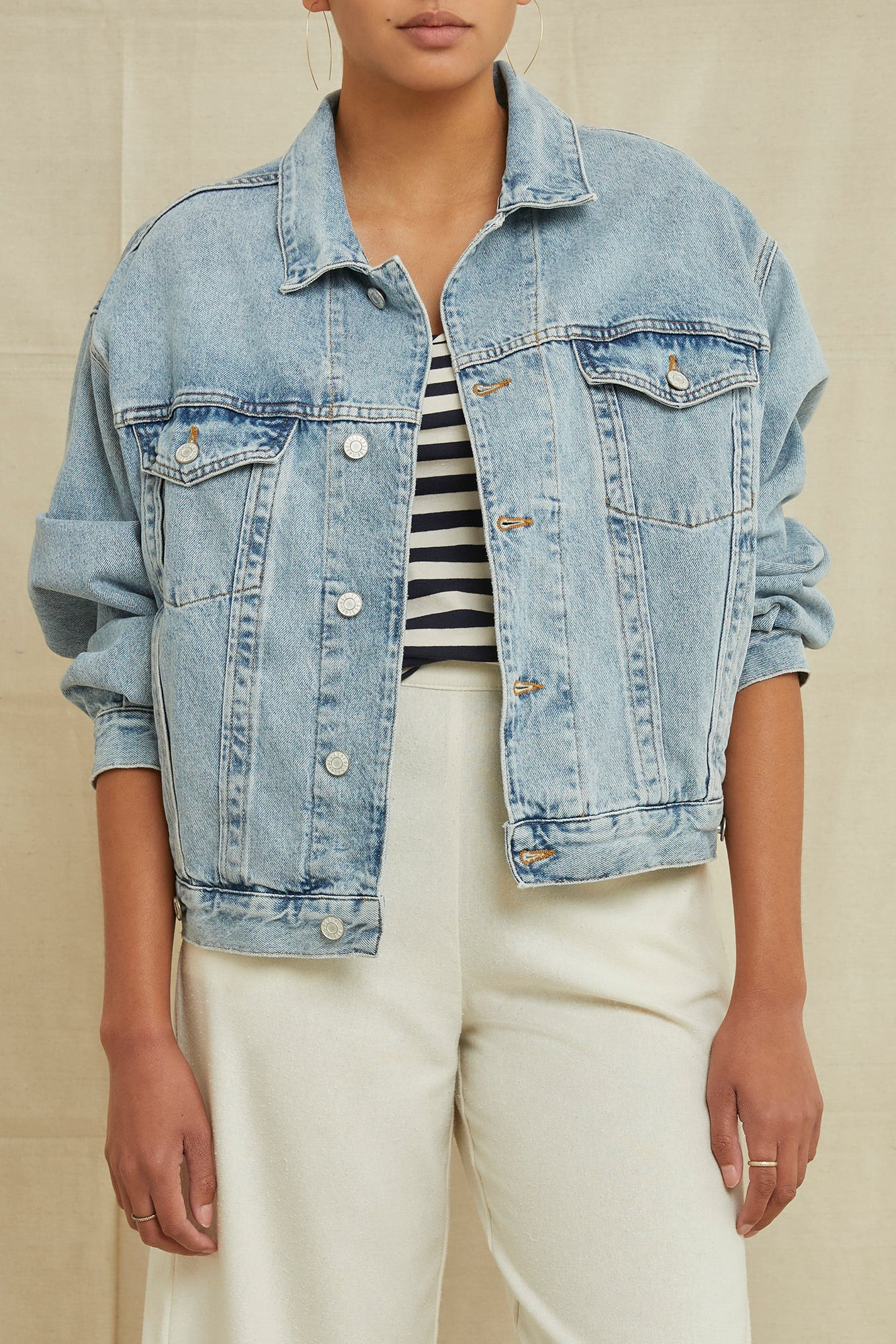 AGOLDE Charli Denim Jacket - Veer | Amour Vert