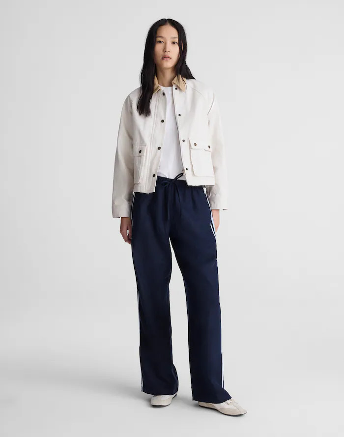 Pull-On Pants in 100% Linen | Madewell