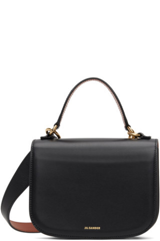Black Small Halo Crossbody Bag | SSENSE