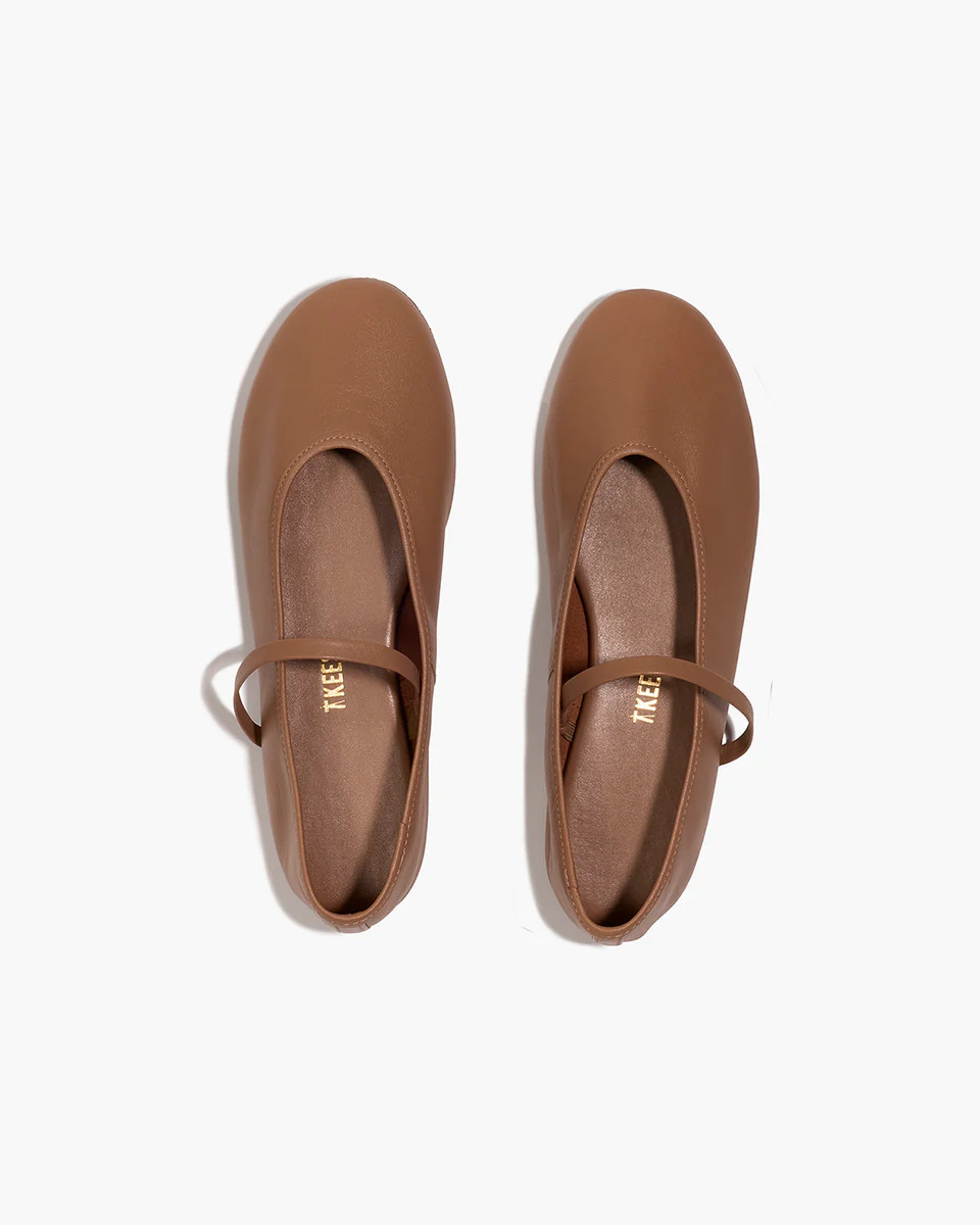 TKEES Reese Ballet Flat in Beach Bum | TKEES