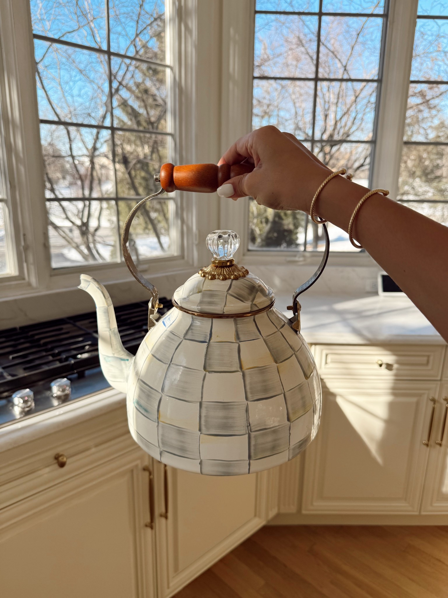 Housewarming Gift Idea! 💡 or Wedding Gift idea 💛 this tea kettle is beautiful! Functional and also pretty as a statement decoration for a kitchen and can even be used as a vase for flowers believe it or not! Love it!

Mackenzie Childs, housewarming gift, kitchen favorite, home idea, gift ideas, birthday gift, wedding gift, newlywed, engagement gift, bridal shower gift, timeless, classy, checkered, tea, tea kettle 

#LTKSeasonal #LTKFindsUnder100 #LTKHome