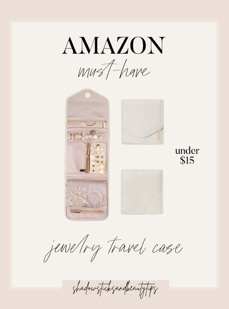 Jewelry travel case from Amazon 

#LTKSeasonal #LTKfindsunder50 #LTKtravel