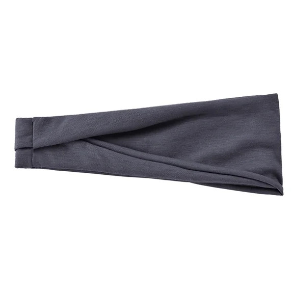 BODOAO Soft Wide Headbands for Men Women Non Slip Elastic Sweatbands Breathable Hair Accessories ... | Walmart (US)