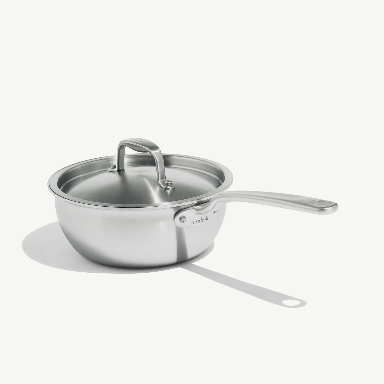 Stainless Clad Saucier | Made In Cookware