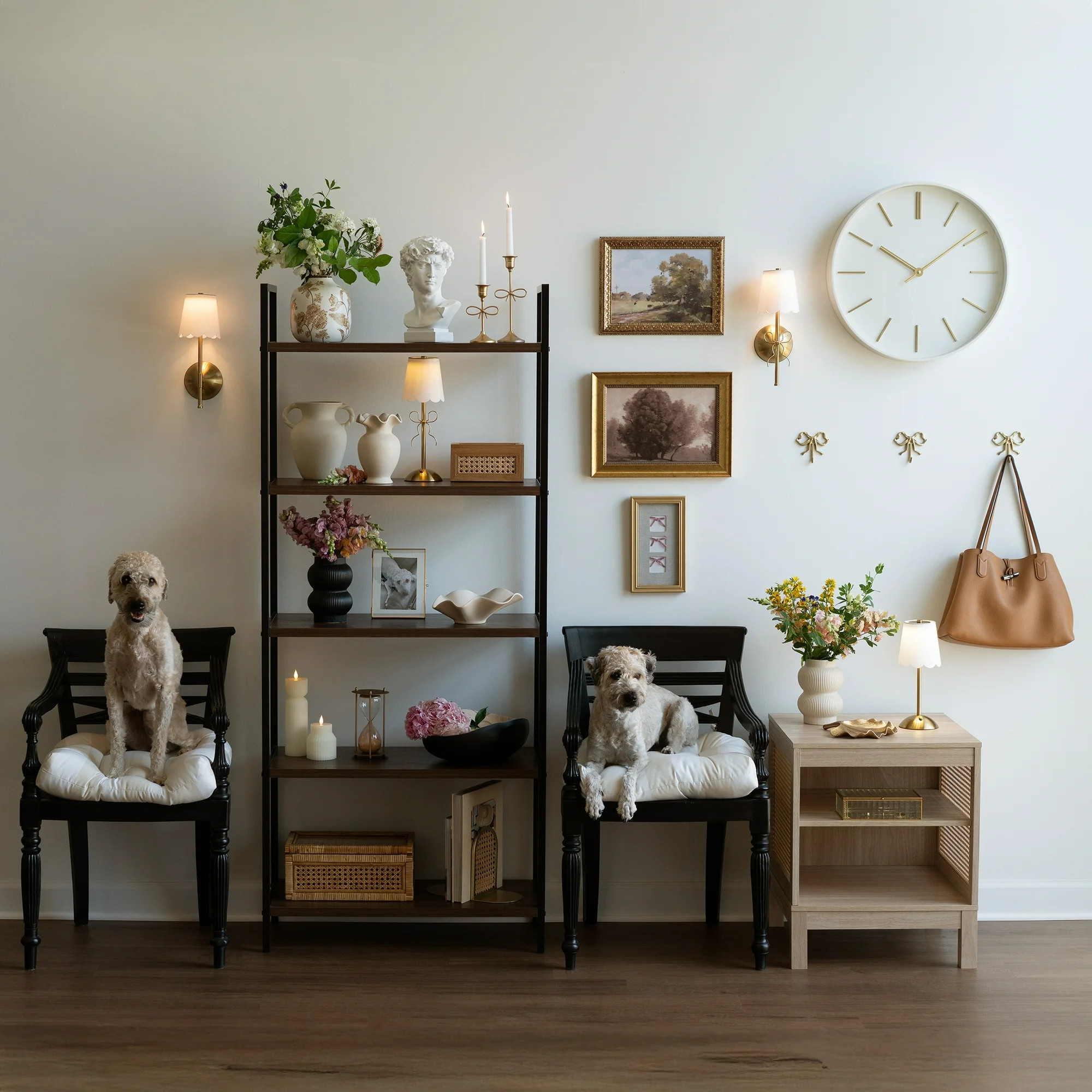 Home Decor Collection Sterling & Noble Home Gold Decorative Cast Iron Bow Shaped Indoor Wall Hook... | Walmart (US)