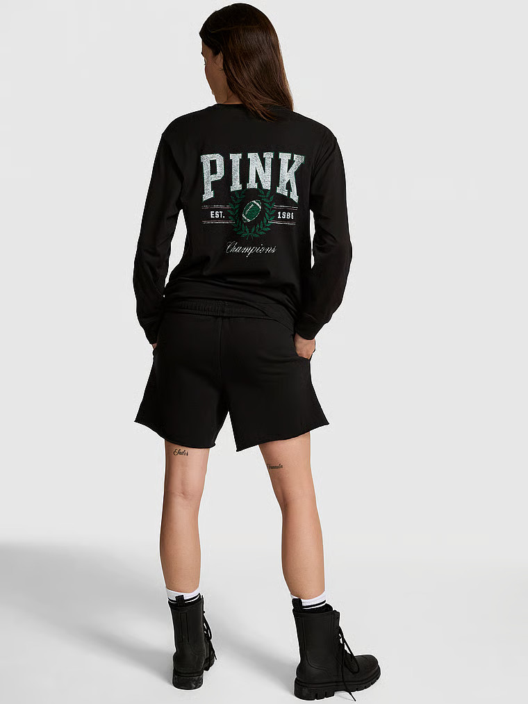 Campus Cotton Long-Sleeve Tee | Victoria's Secret (US / CA )