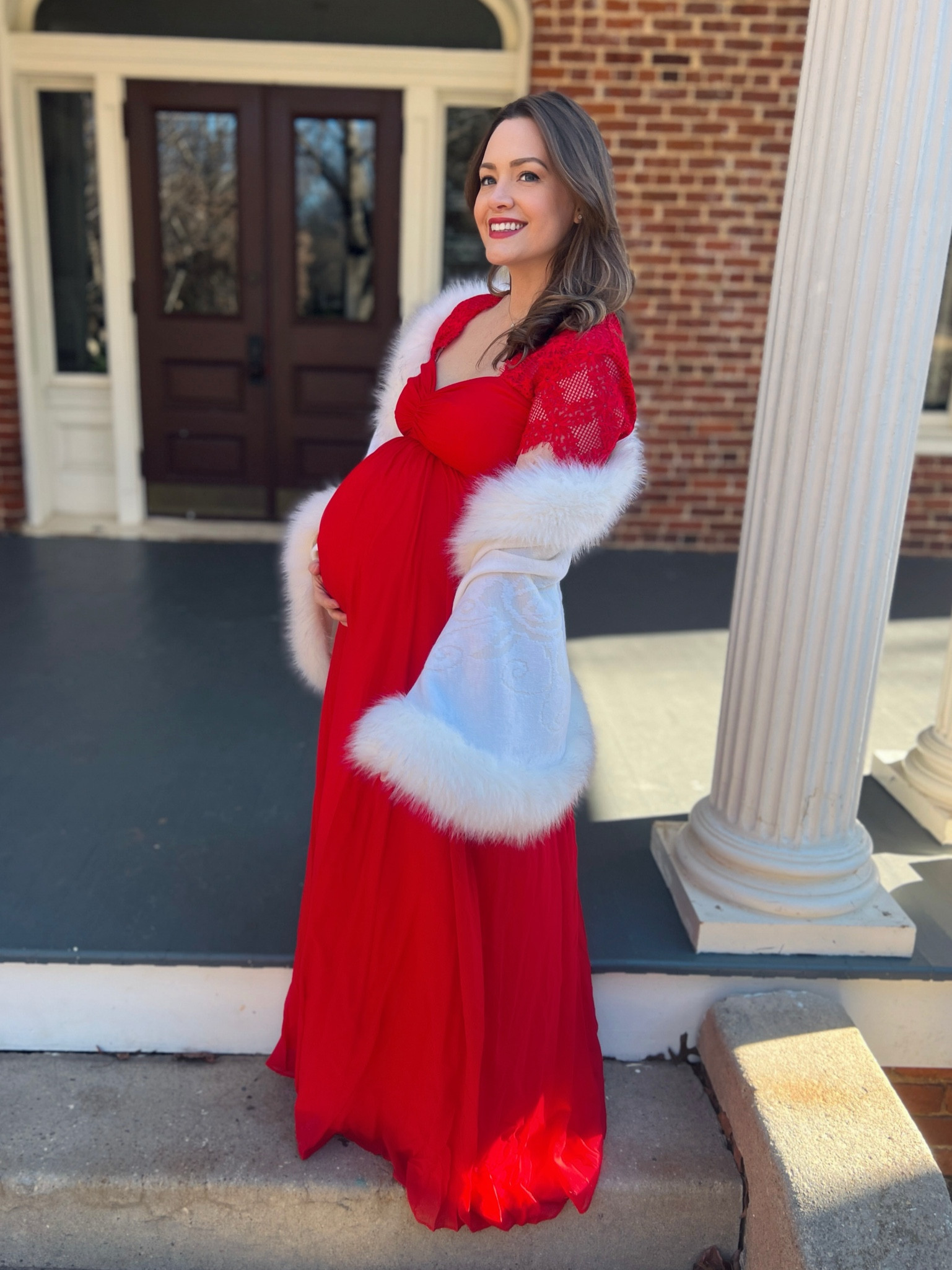 Love this dress for a maternity shoot! On major sale now too❤️

#LTKbump #LTKSeasonal