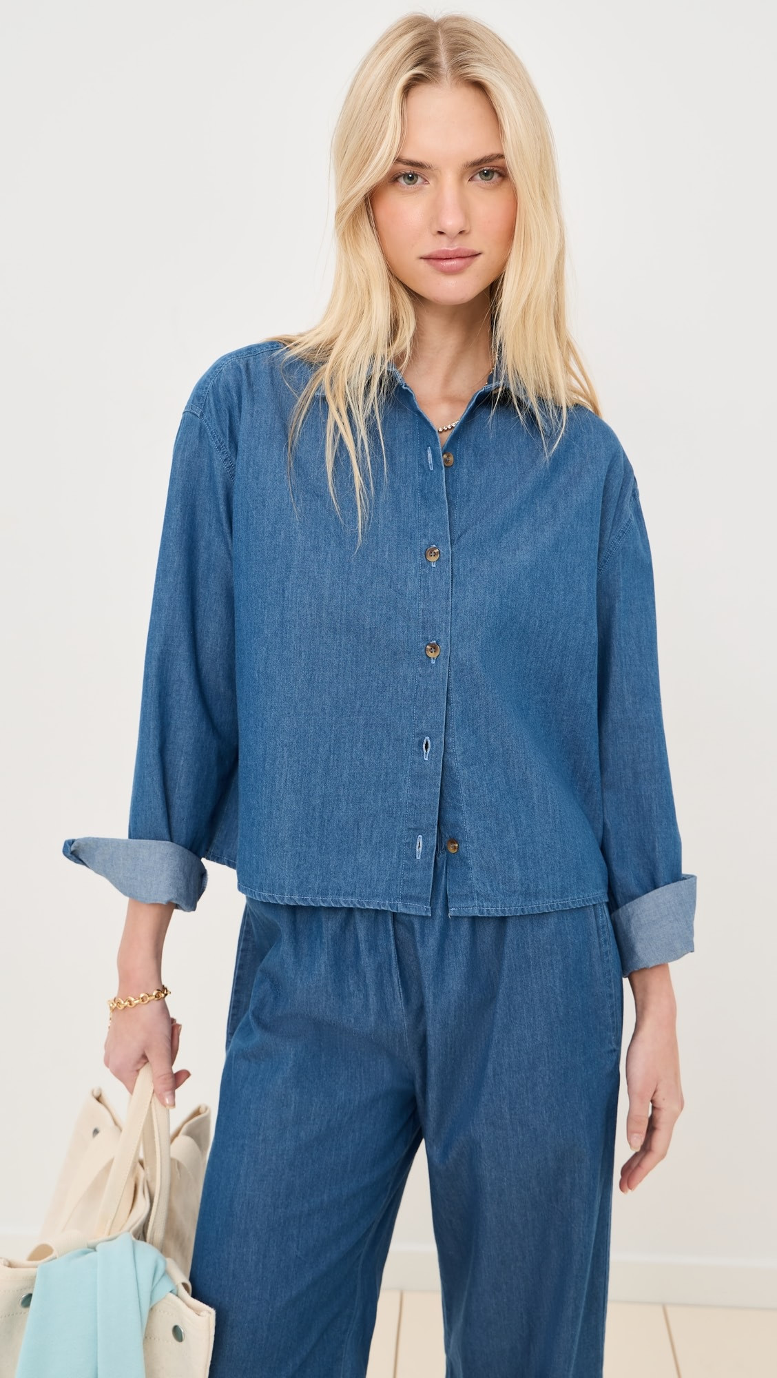 LE BOP LE BOP x Mally K. Goldman Montana Button Down | Shopbop | Shopbop