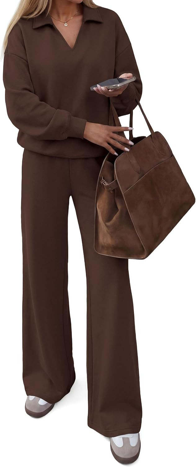 PRETTYGARDEN Womens Sweatsuits 2 Piece Outfits Matching Sets | Amazon (US)