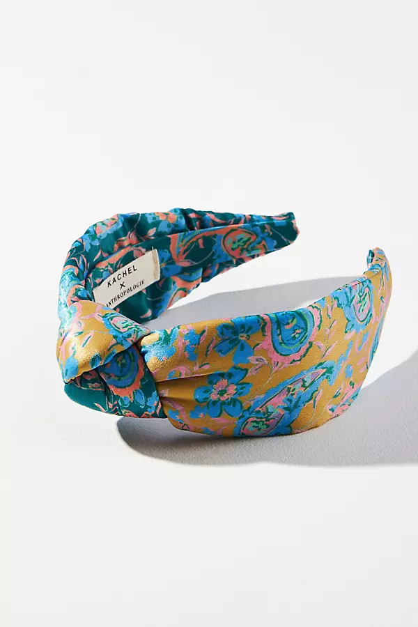 Kachel Floral Print Headband By Kachel in Assorted | Anthropologie (US)