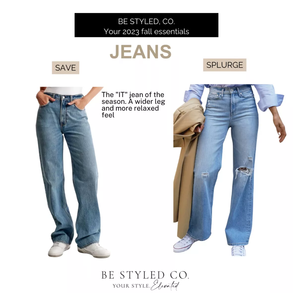 Women's High Rise Loose Jean