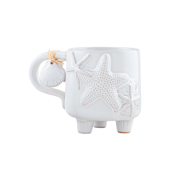 Starfish Footed Mug | Mud Pie
