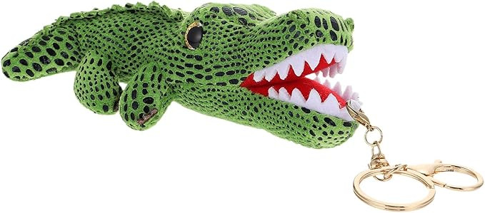 LUOZZY Stuffed Crocodile Plush Keychains for Backpack Plush Crocodile Keychain Stuffed Animal Toy... | Amazon (US)