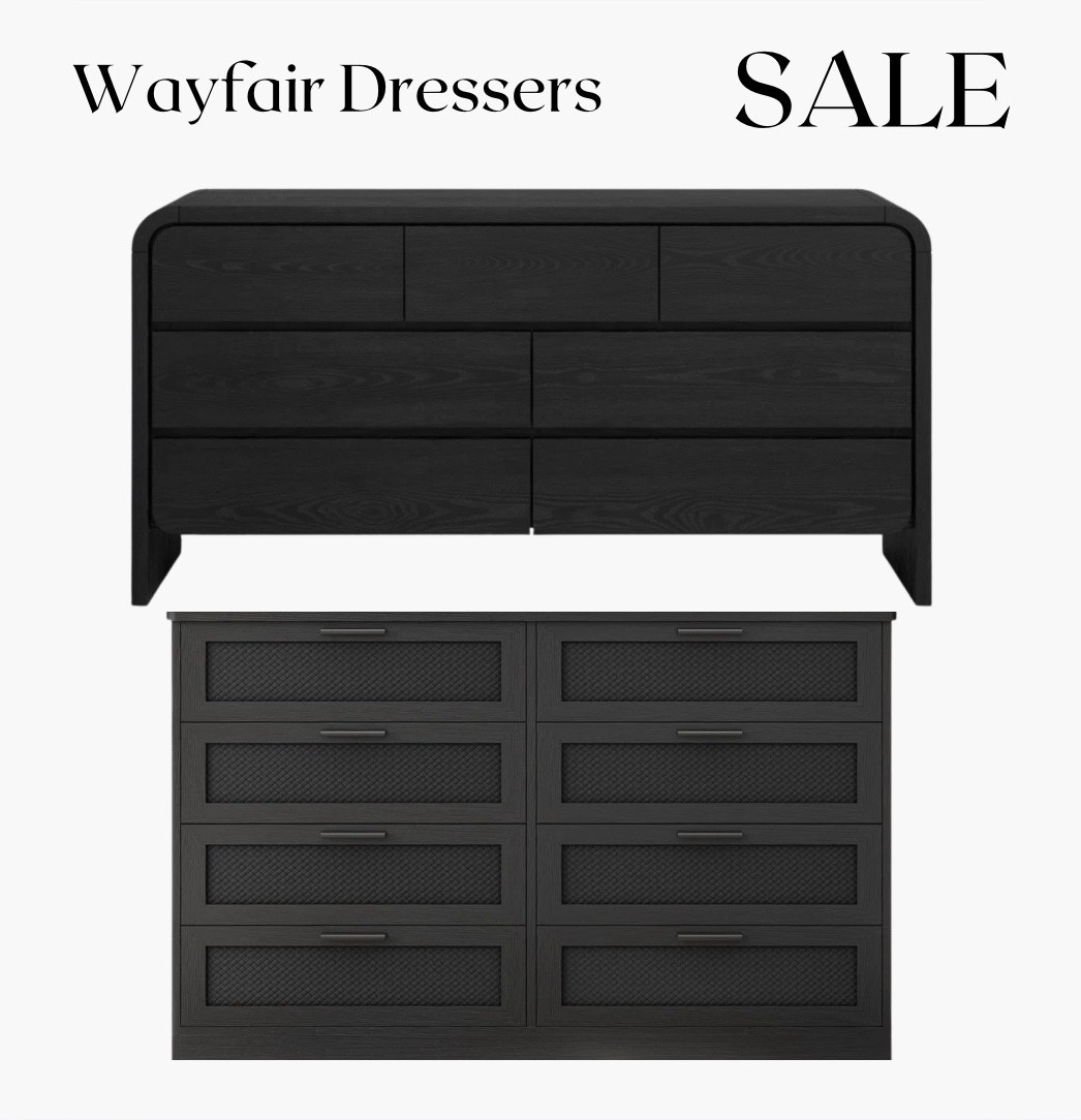 Time to upgrade your bedroom storage in style! 🛏️✨Final day for Wayfairs Labour Day Sale is here with up to 70% off chic and functional dressers. From modern minimalism to timeless designs, there’s a piece for every space and budget. Don’t miss these amazing deals—tap to shop and transform your bedroom today! #WayfairBlackFriday #BedroomGoals #StorageSolutions #HomeDecorDeals

Wayfair 
Wayfair Black Friday Sale
Wayfair sale 
Wooden dresser
White dresser 
Black dresser
Bedroom dresser 
Bedroom dressers 
Bedroom dresser sale 
Bedroom 
Bedroom decor 
Bedroom styling 
Bedroom organization 
Home organization 
Home decor 
Modern decor 
Farmhouse decor 

#LTKCyberWeek #LTKSaleAlert #LTKHome

#LTKSaleAlert #LTKMostLoved #LTKHome

#LTKHome #LTKStyleTip #LTKSaleAlert