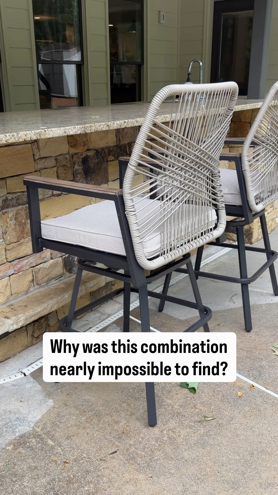 I swear I’ve returned more outdoor bar stools than anything else for this house 😅

I will not buy something that looks nice but doesn’t function the way I want it to or isn’t comfortable. I swear everything looked cheap, felt uncomfortable, or wouldn’t actually hold up outside.

I am not sponsored by @phivillaus stools or @homedepot, but had to share because they finally checked every box:
✔️ comfortable
✔️ swivel
✔️ actually sturdy
✔️ doesn’t look cheap
✔️ neutral enough to work with everything
✔️ Memorial Day sale 👏

Outdoor patio ideas • Outdoor kitchen • Patio furniture finds • Memorial Day sales • Backyard inspiration

#outdoorliving #patioideas #outdoorfurniture outdoorkitchen backyarddesign

#LTKHome #LTKSaleAlert