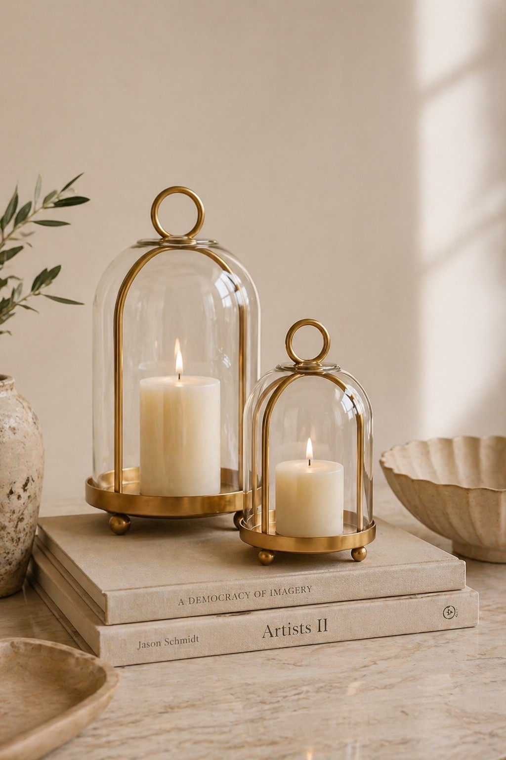 Soft, cozy, and a little elegant ✨ These glass candle holders are perfect for styling a coffee table, shelf, mantel, or bathroom counter.

Shop the look on LTK 🕯️

#LTKHome #LTKFinds #HomeDecor #CandleHolders #NeutralHome