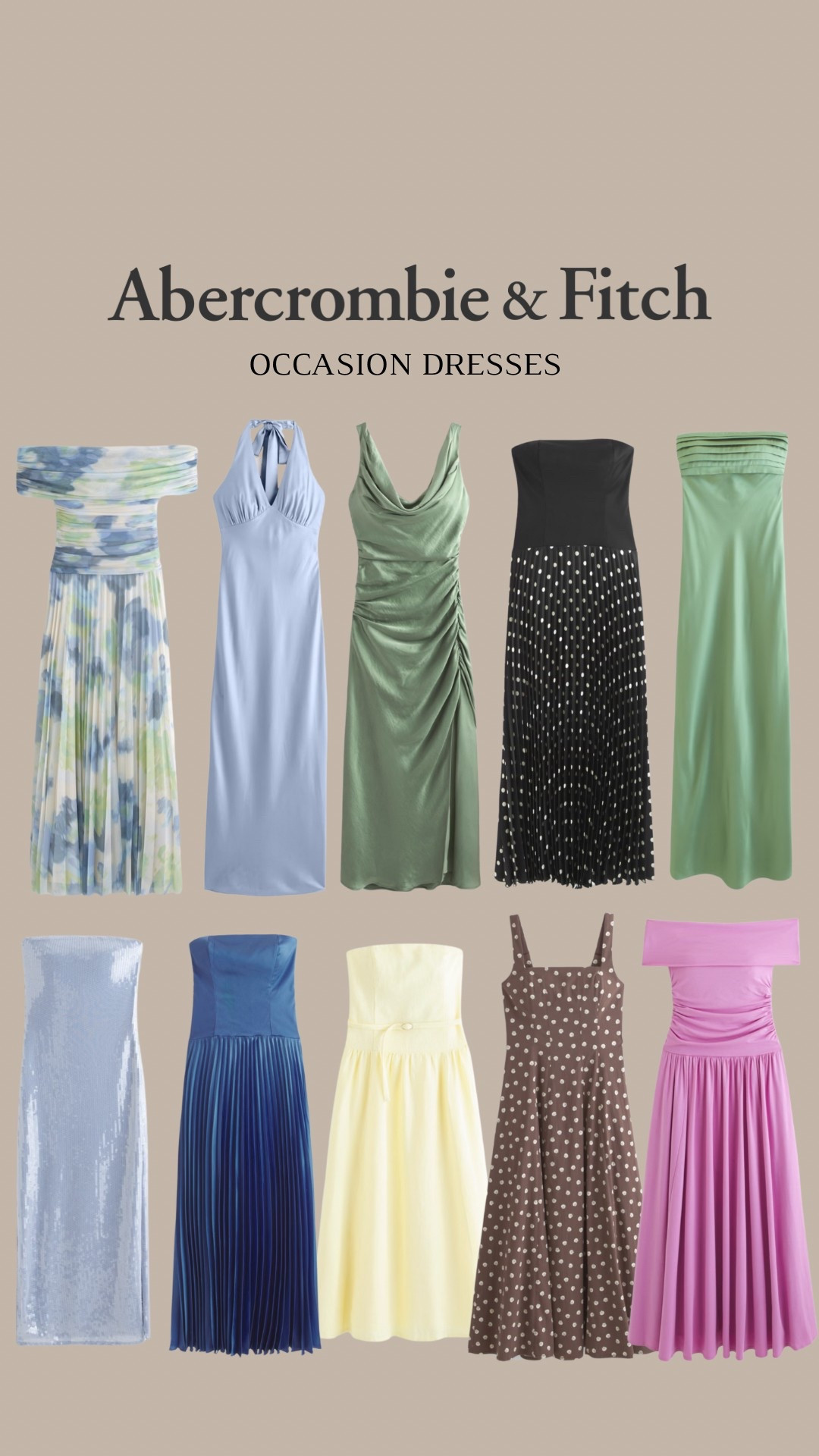 Abercrombie & fitch occasion dresses 👗 use AFxLTK for 20% off 

Wedding guest dresses, occasion dress, midi dress, butter yellow dress, polka dots 

#LTKxAFSale #LTKAprilSpotlight #LTKwedding