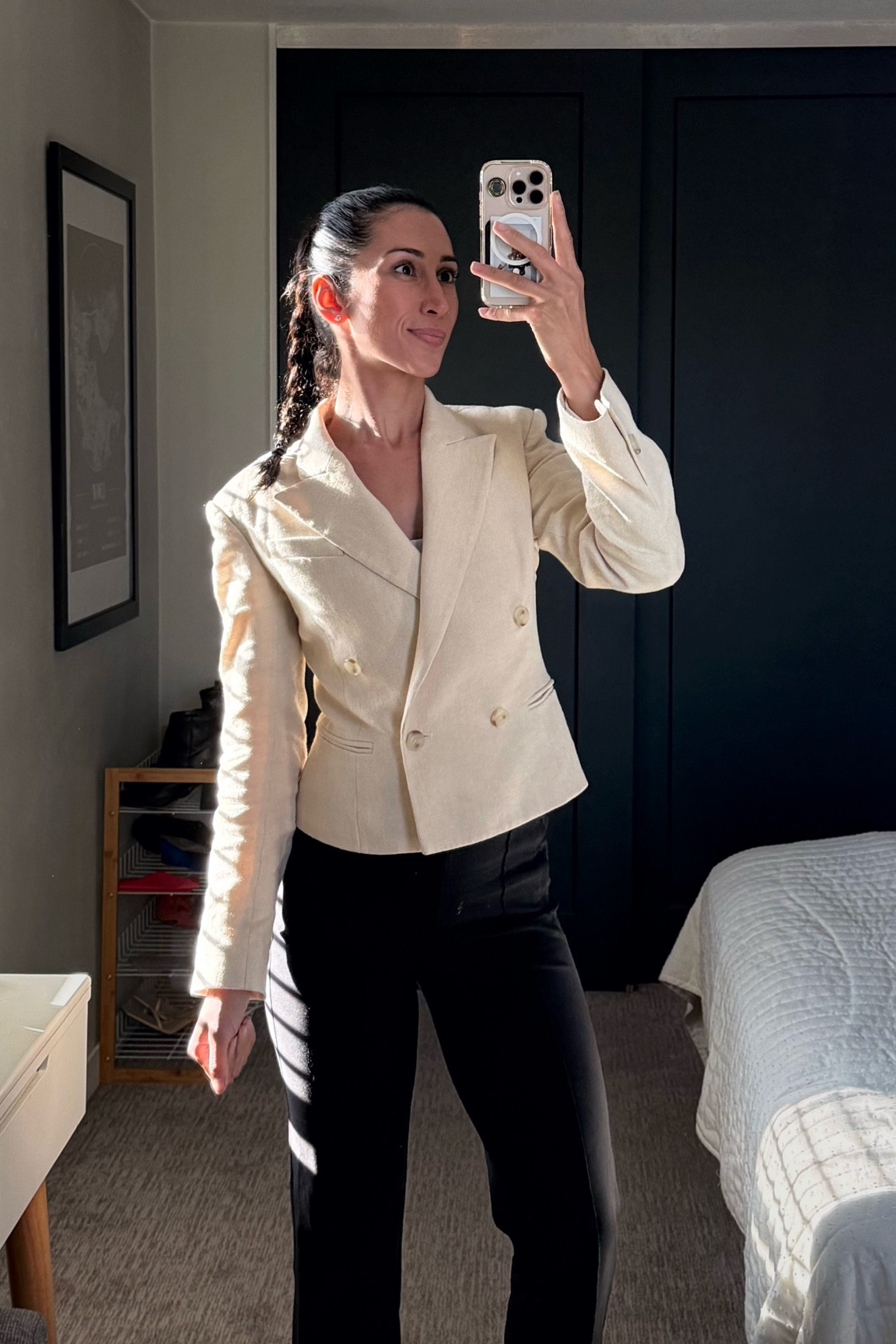 Total power blazer 😍 secured additional funding for my project with this blazer 🤝

#LTKSaleAlert #LTKWorkwear #LTKStyleTip
