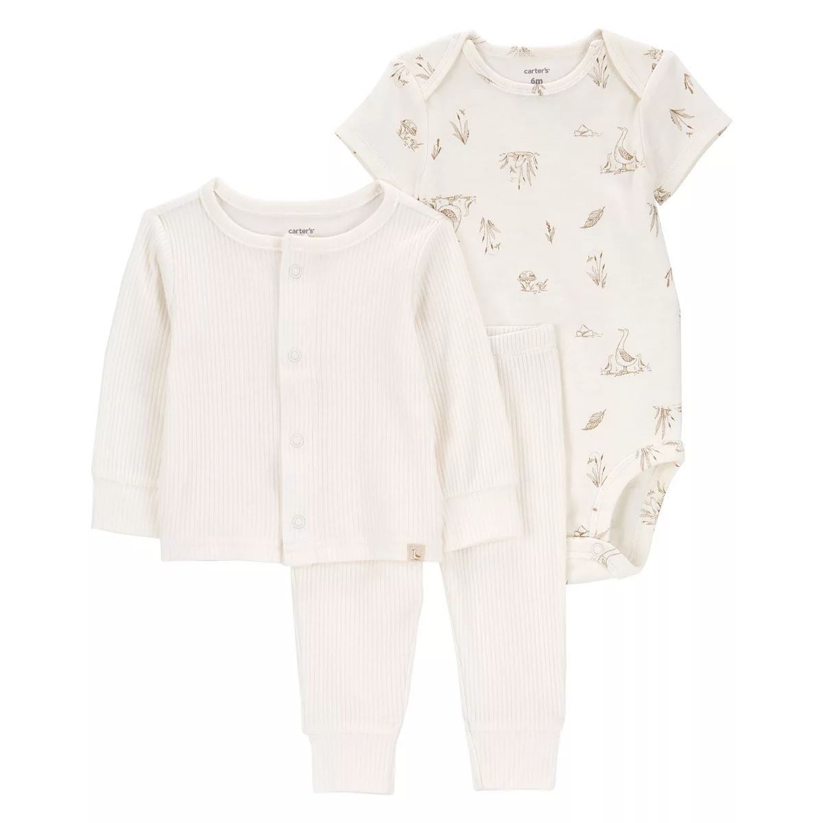 Baby Carter's Cardigan, Bodysuit & Pants Set | Kohl's