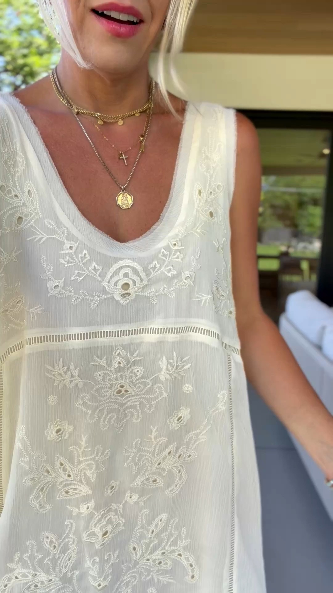 This dress looks like free people! Cannot believe it’s Walmart!