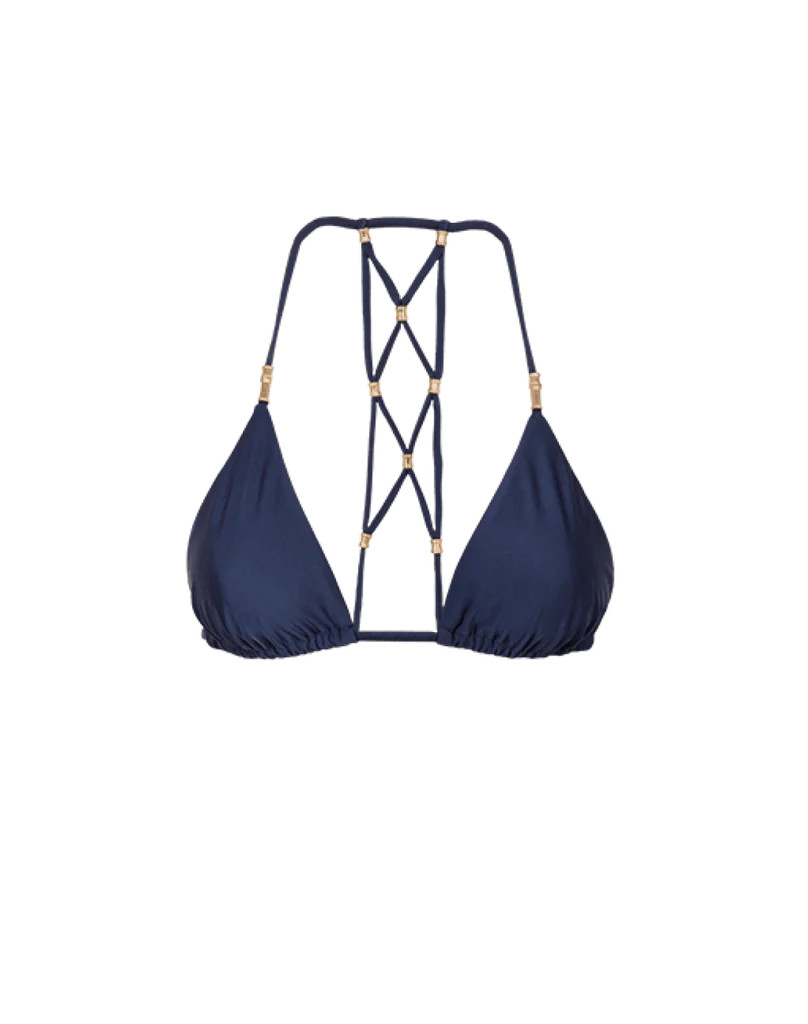 Lucy Triangle Top - Indigo | ViX Swimwear
