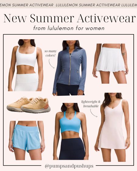 New Activewear from Lululemon for Summer!

#LTKSeasonal #LTKFitness #LTKActive