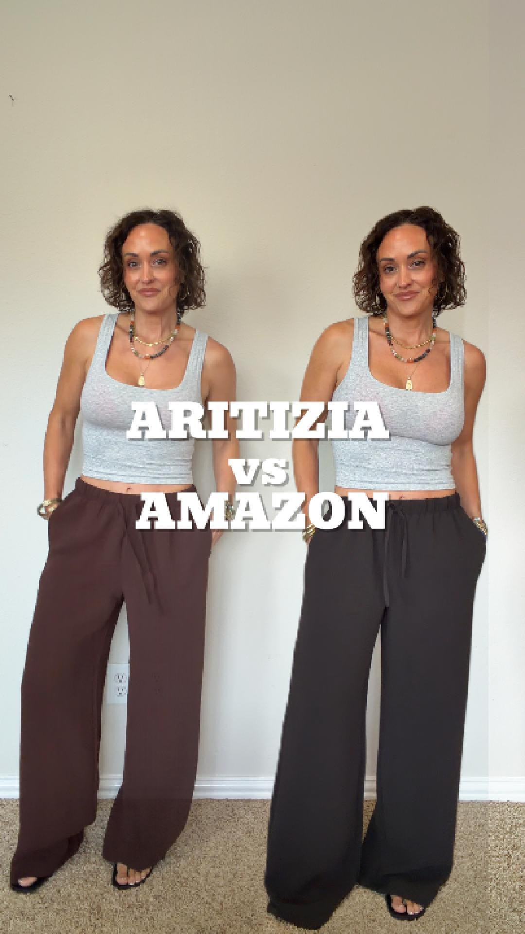 Can Amazon really compete with Aritzia?

Putting these pants head-to-head to see if the Amazon version is worth the hype. From fit and quality to comfort and price, here’s everything you need to know before you buy. Both pairs are linked on my LTK if you want to compare them yourself! 🤍

#Aritzia #AmazonFashion #AmazonFinds #PantsComparison #LTKStyle #LTKFashion #FashionDupe #WardrobeEssentials #StyleInspo #AffordableFashion