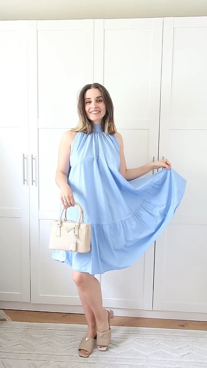 The perfect dress for a chill day in the sun or dress it up for a wedding guest look 

#LTKuk #LTKwedding #LTKsummer