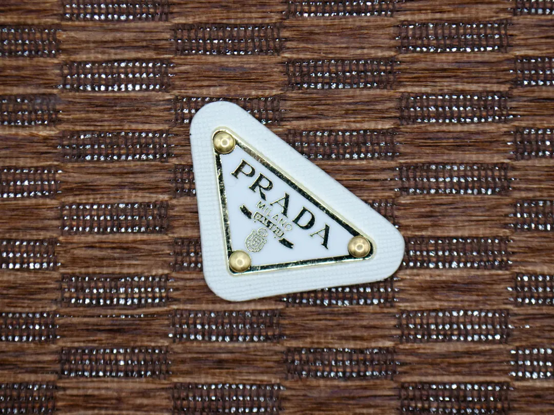 Vintage Prada Triangle Shape Badge White 22 Mm/ 0.85 In. - Etsy | Etsy (US)