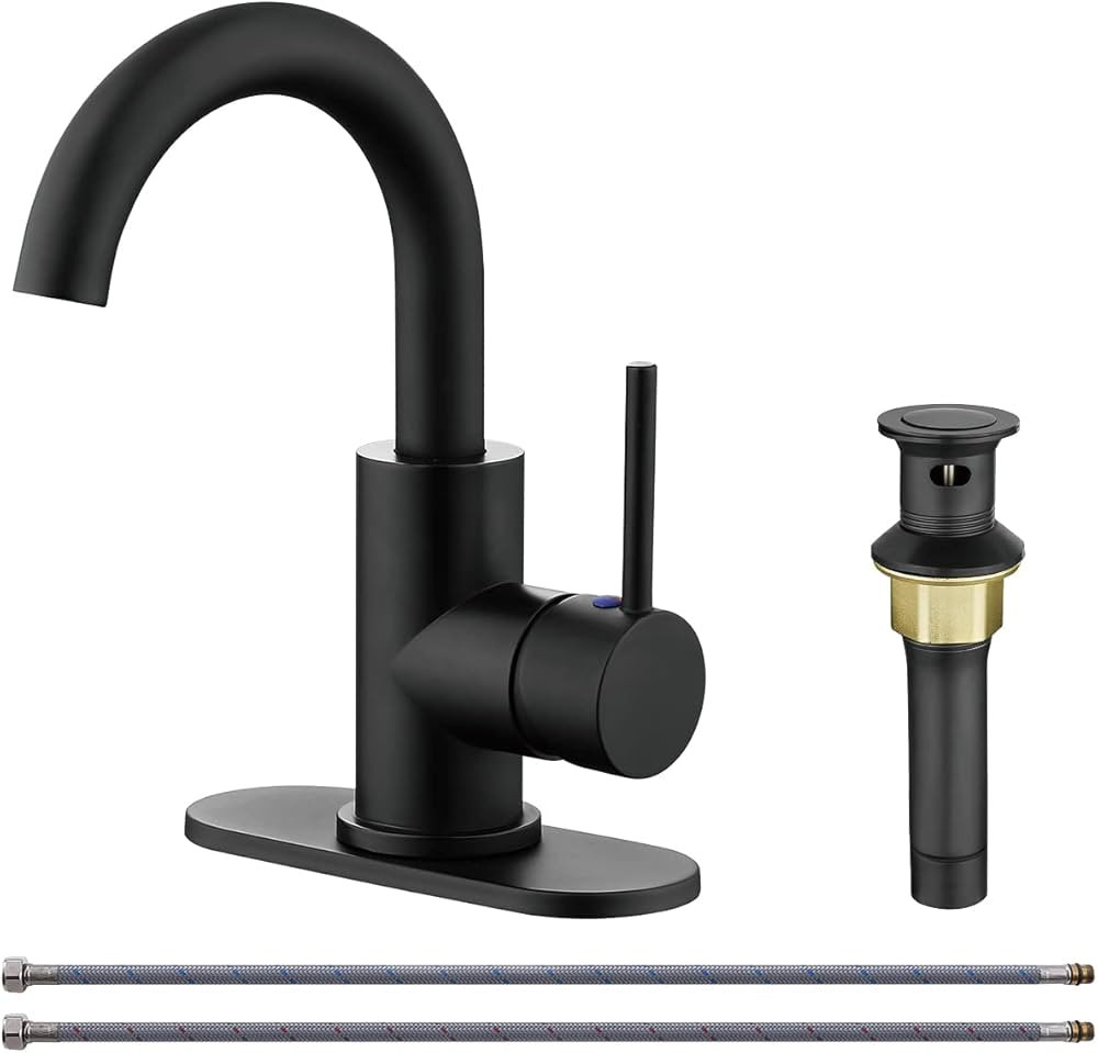 for "bathroom faucets one hole" | Amazon (US)