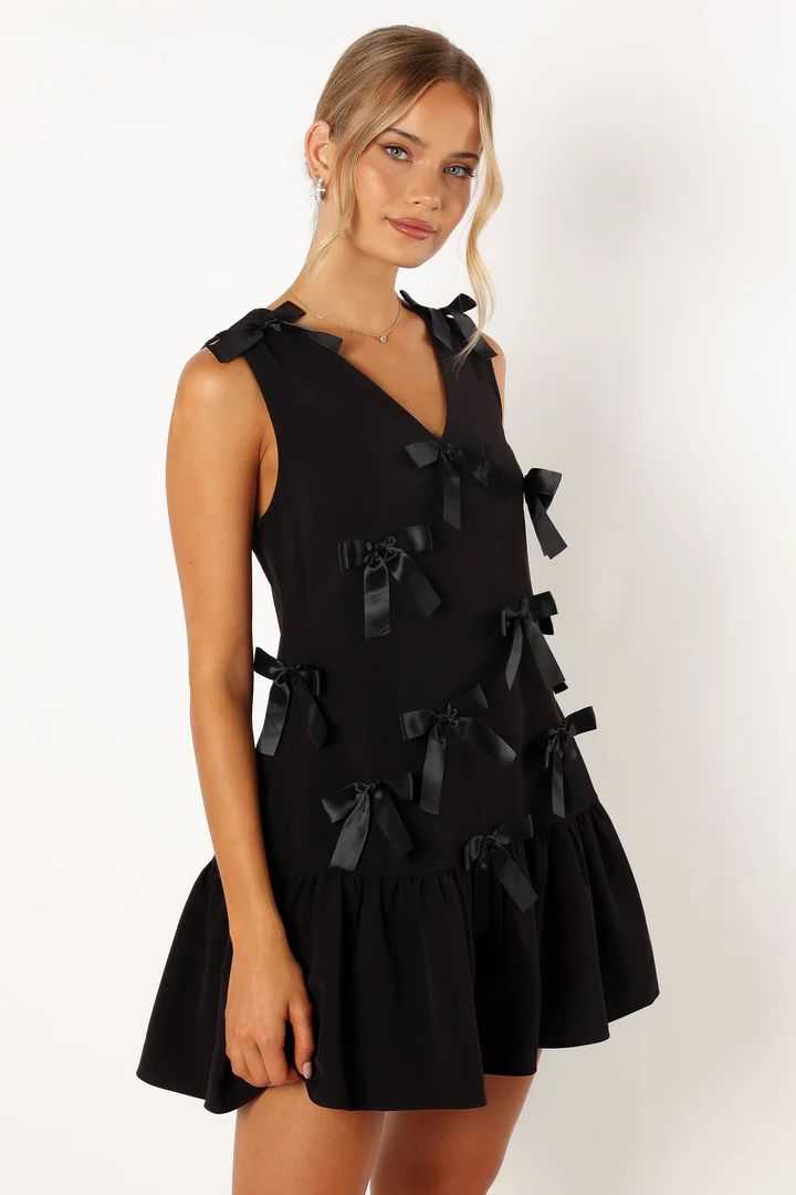 Juniper Mini Dress - Black | Petal & Pup (US)