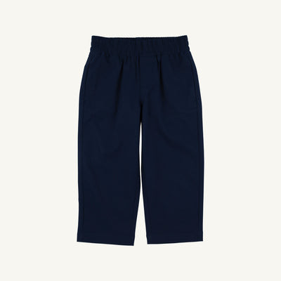 Prepletic™ Sheffield Pants - Nantucket Navy with Keeneland Khaki Stork | The Beaufort Bonnet Company