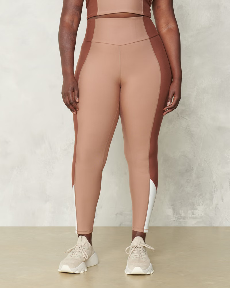 YPB sculptLUX Curve Love 7/8-Length Leggings | Abercrombie & Fitch (US)