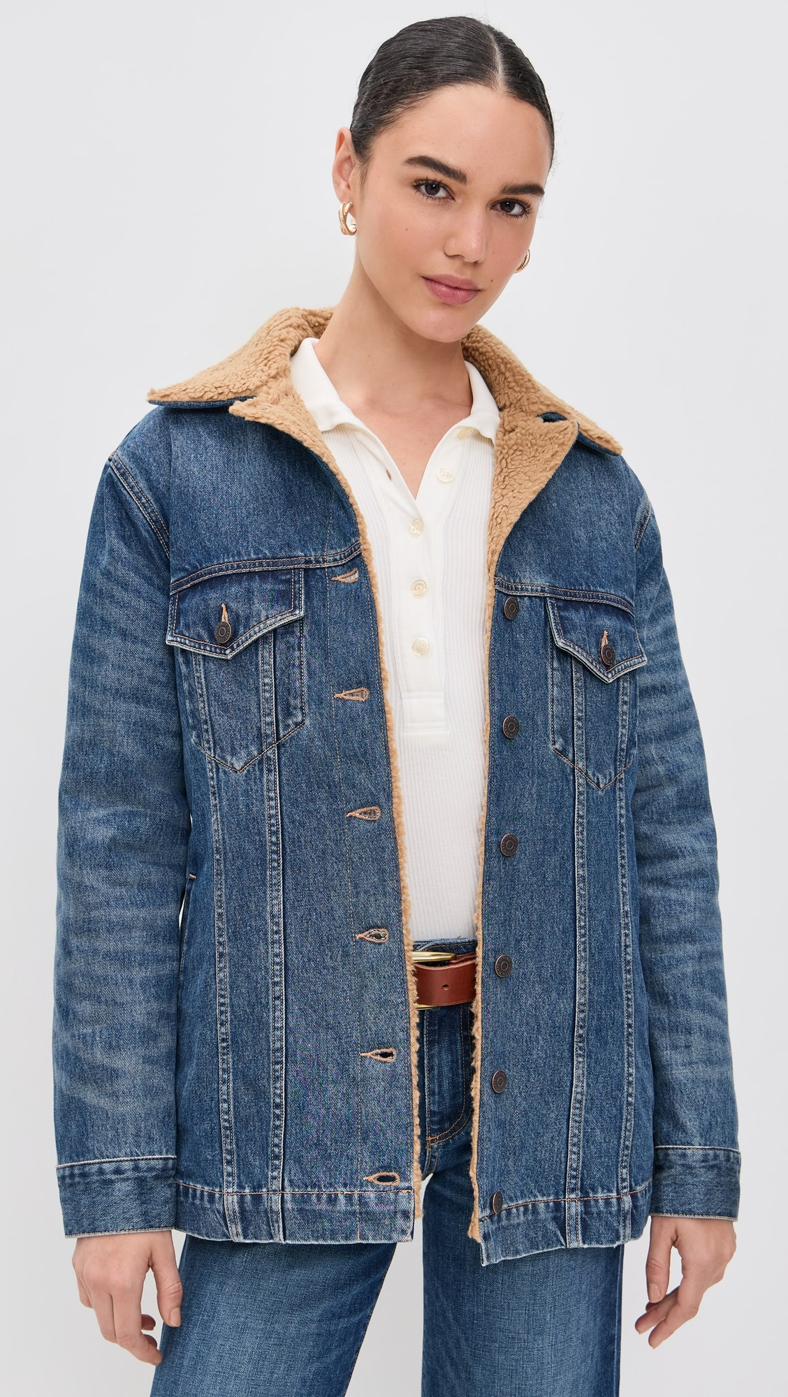 Donna Jacket with Sherpa Lining | Shopbop