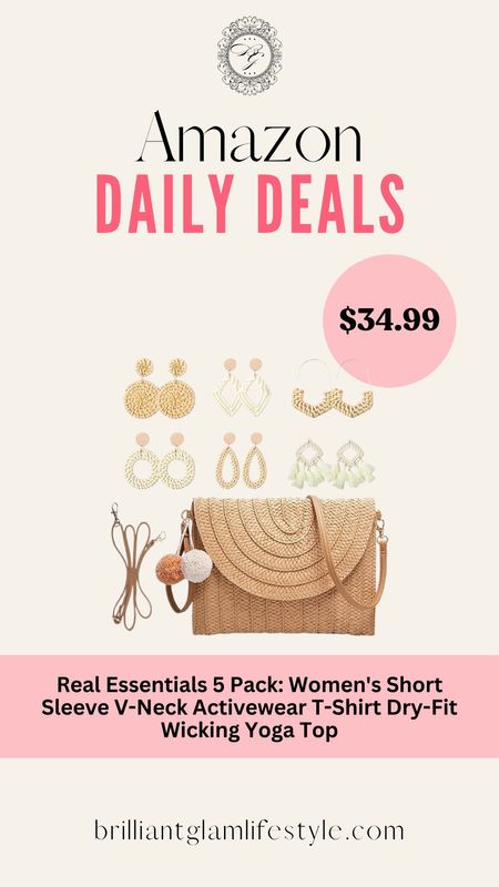 Amazon Daily Deals- Straw Crossbody Bag for Women Beach Purse Shoulder Bag Hand. #Ltk #Amazon #AmazonDeals #Sale #Bag #

#LTKU #LTKsalealert #LTKfindsunder50