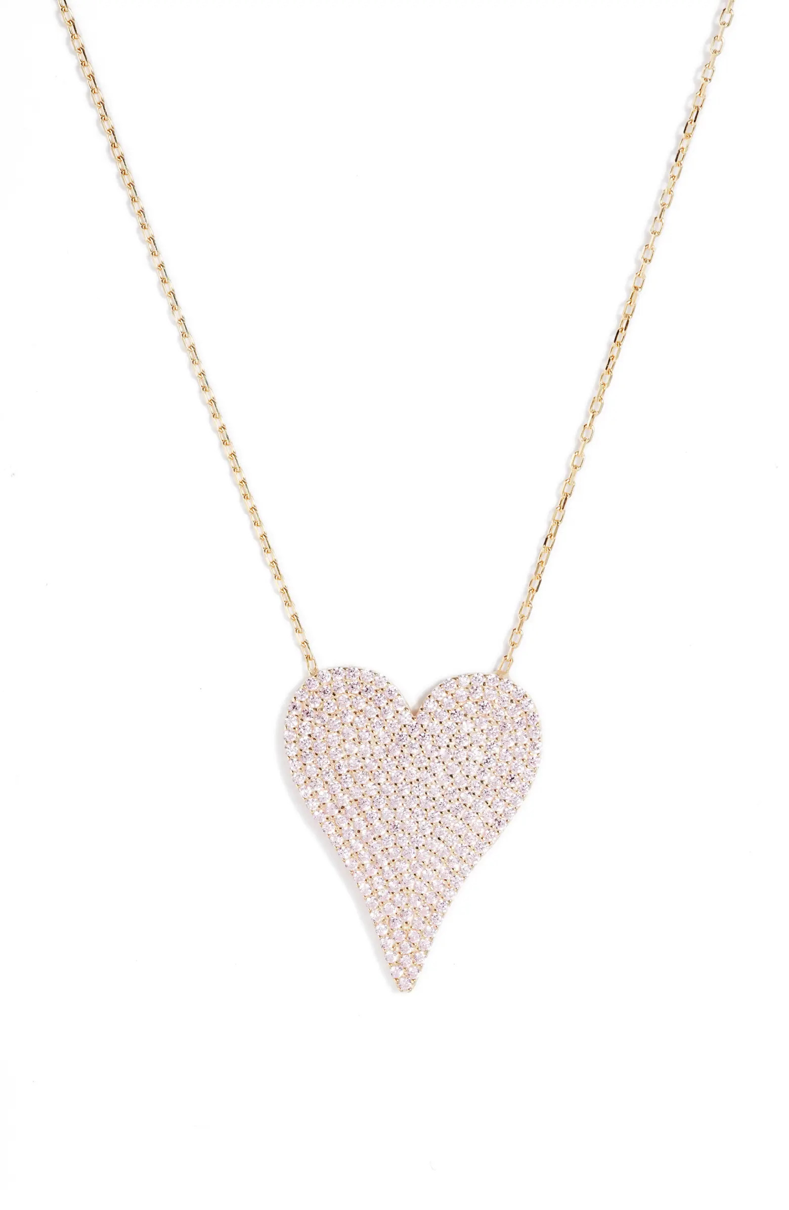 SHYMI Pavé Heart Pendant Necklace | Nordstrom | Nordstrom
