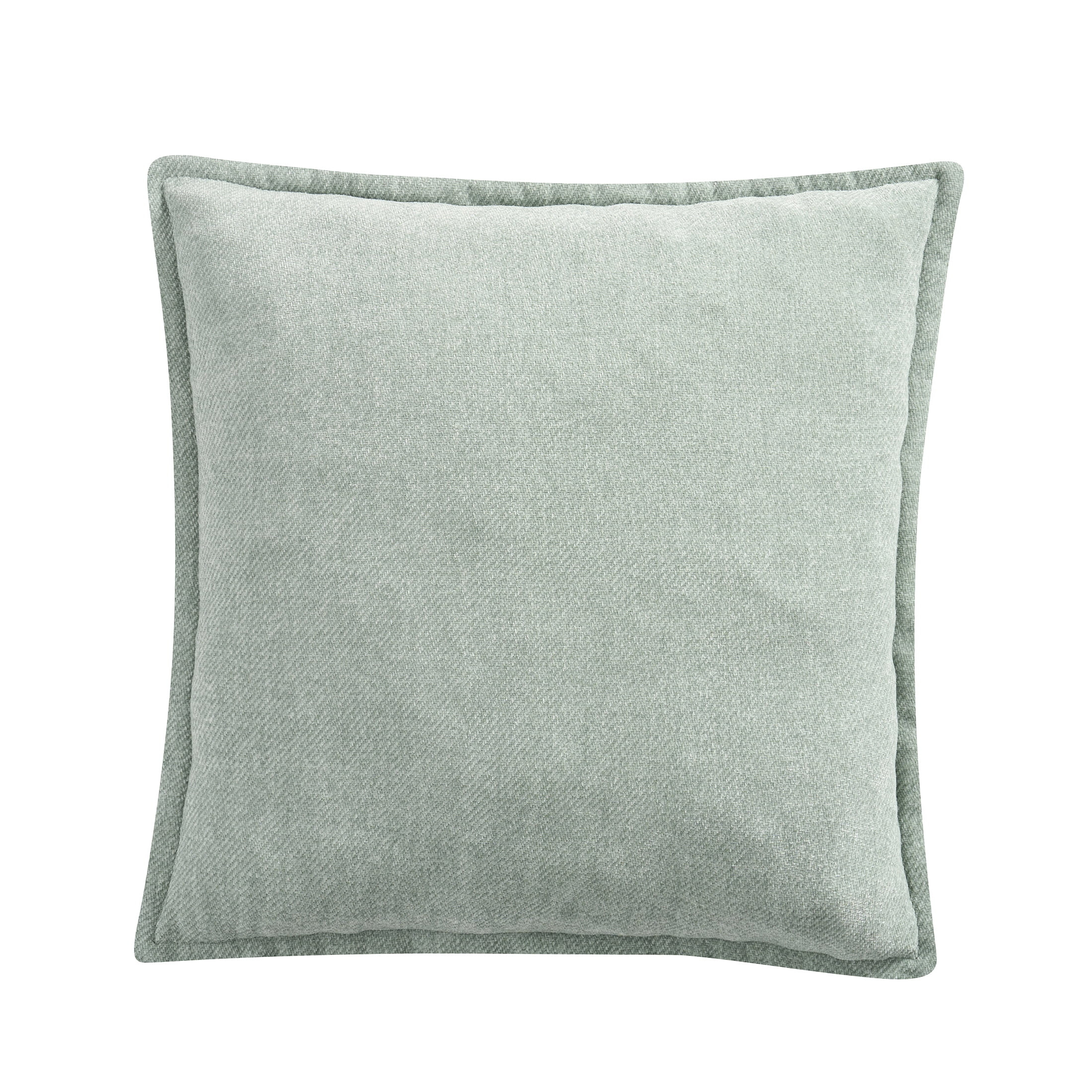 Mainstays 22" x 22" Green River Chenille Flange Decorative Pillow | Walmart (US)