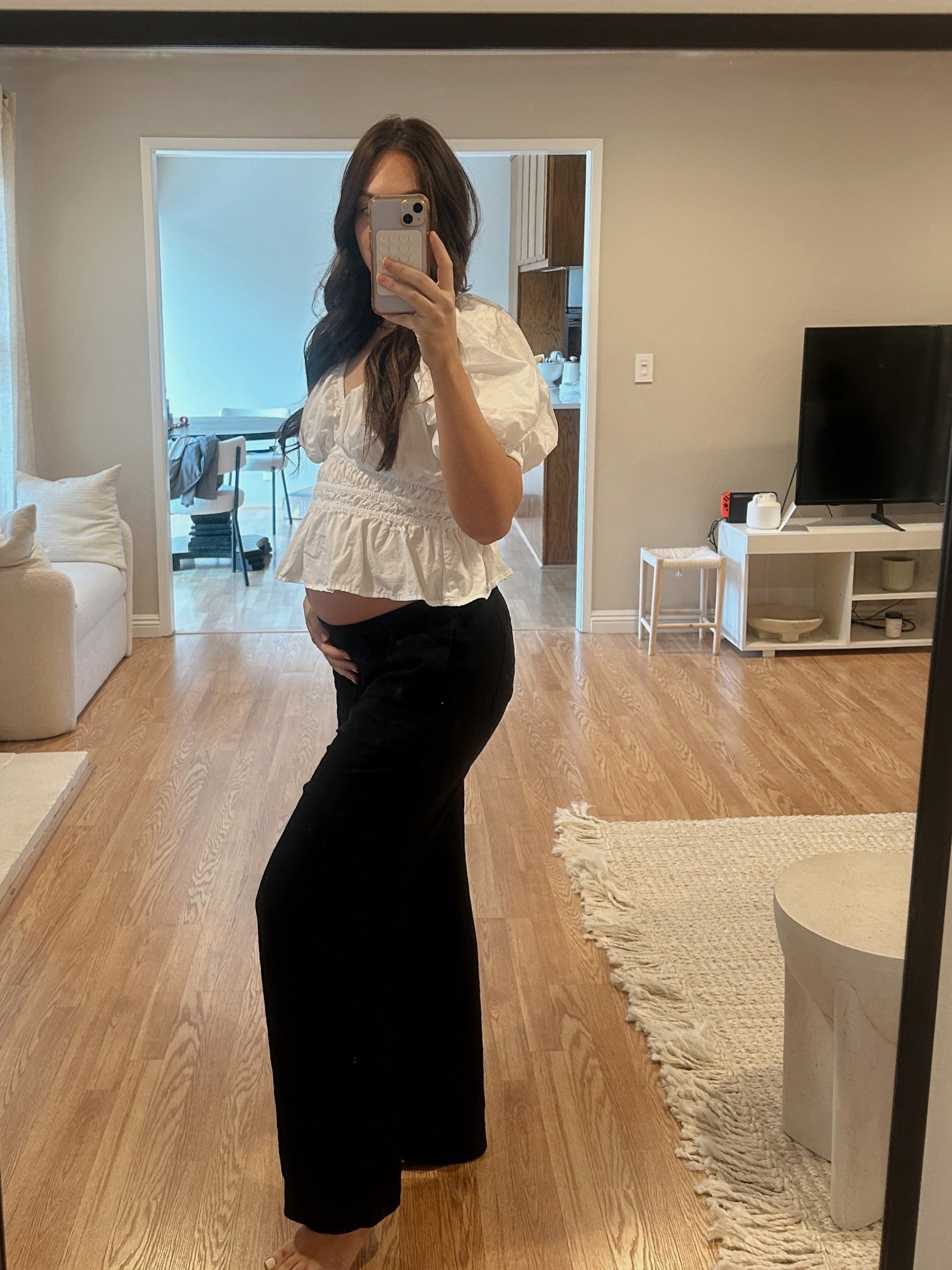 Old navy bump friendly summer pieces! 

Wearing size small pants & medium top and they’re both on sale!

#summeroutfit#bumpfriendly#linenpants

#LTKBump #LTKSummerEdit #LTKStyleTip