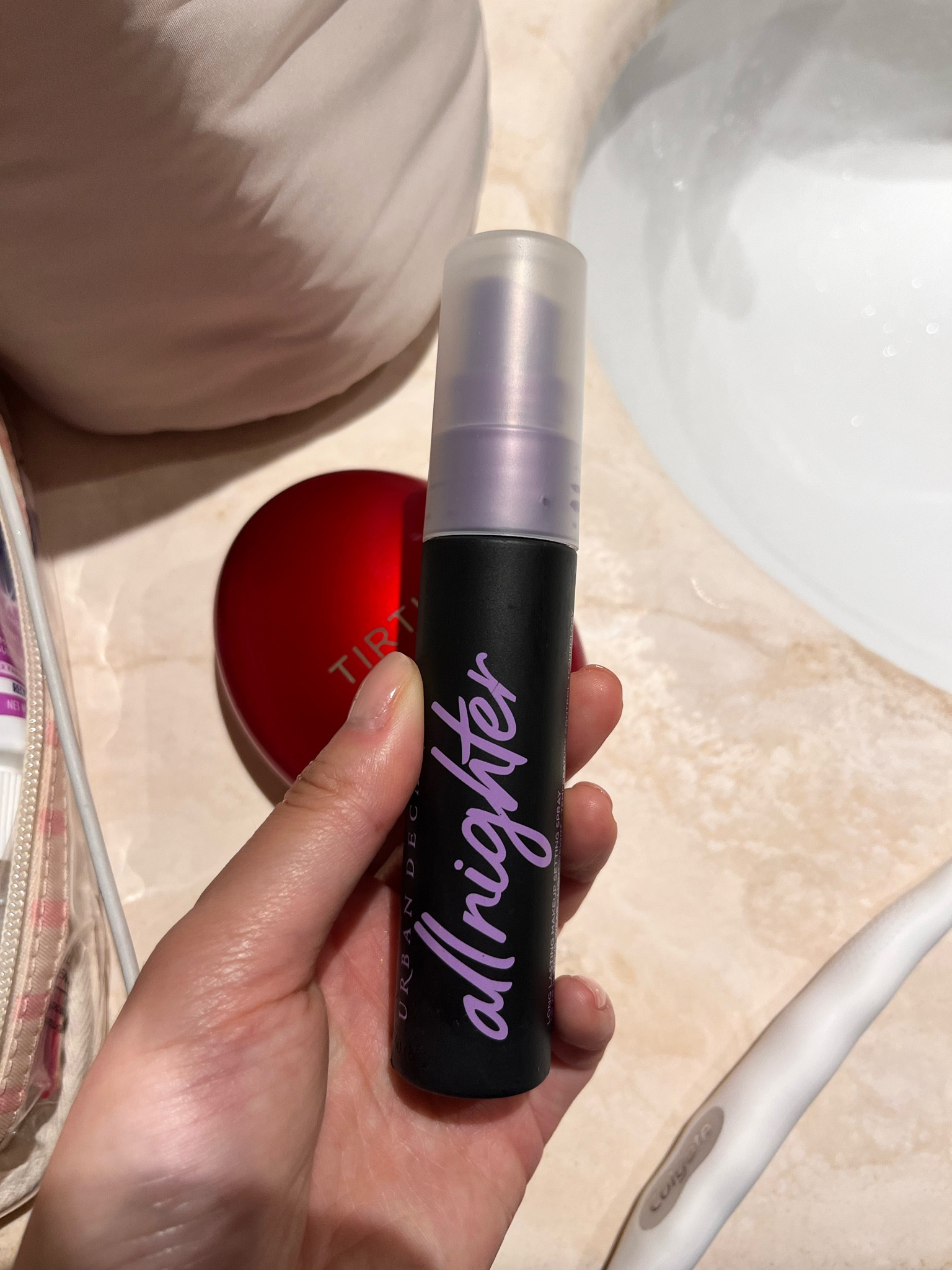 Best makeup setting spray that locks everything in, and has a nice matte finish. Works well on humid days too. 

#LTKStyleTip #LTKBeauty #LTKTravel