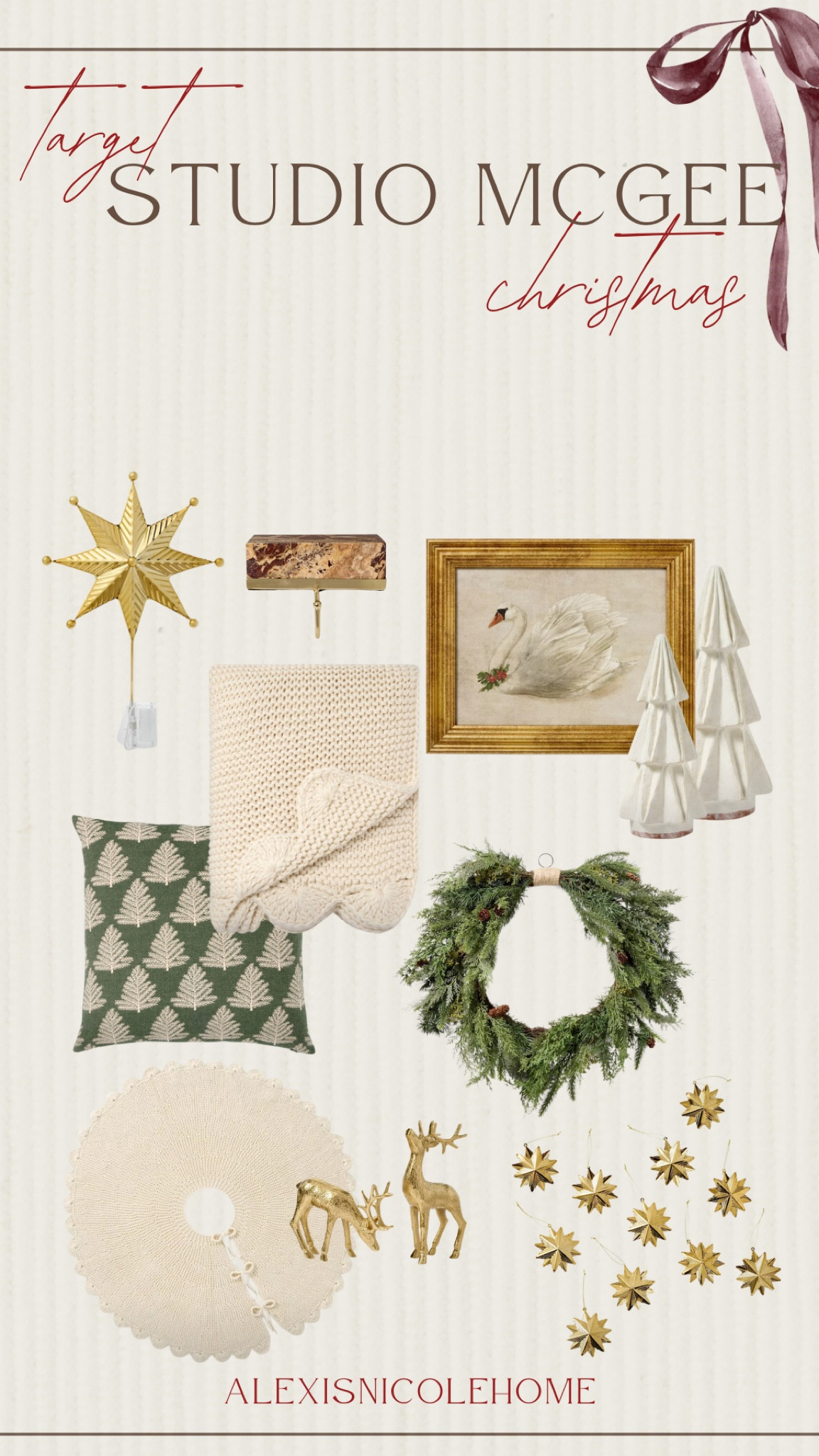 New studio McGee Christmas line through target! 

#LTKSeasonal #LTKHome #LTKFindsUnder50