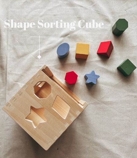 part 3/5 of my 18+ month olds favorite learning toys: shape sorting cube!

#LTKkids #LTKbaby #LTKFind