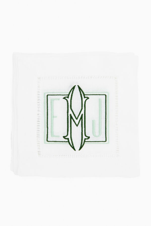 Hemstitched Cocktail Napkins | Tuckernuck (US)