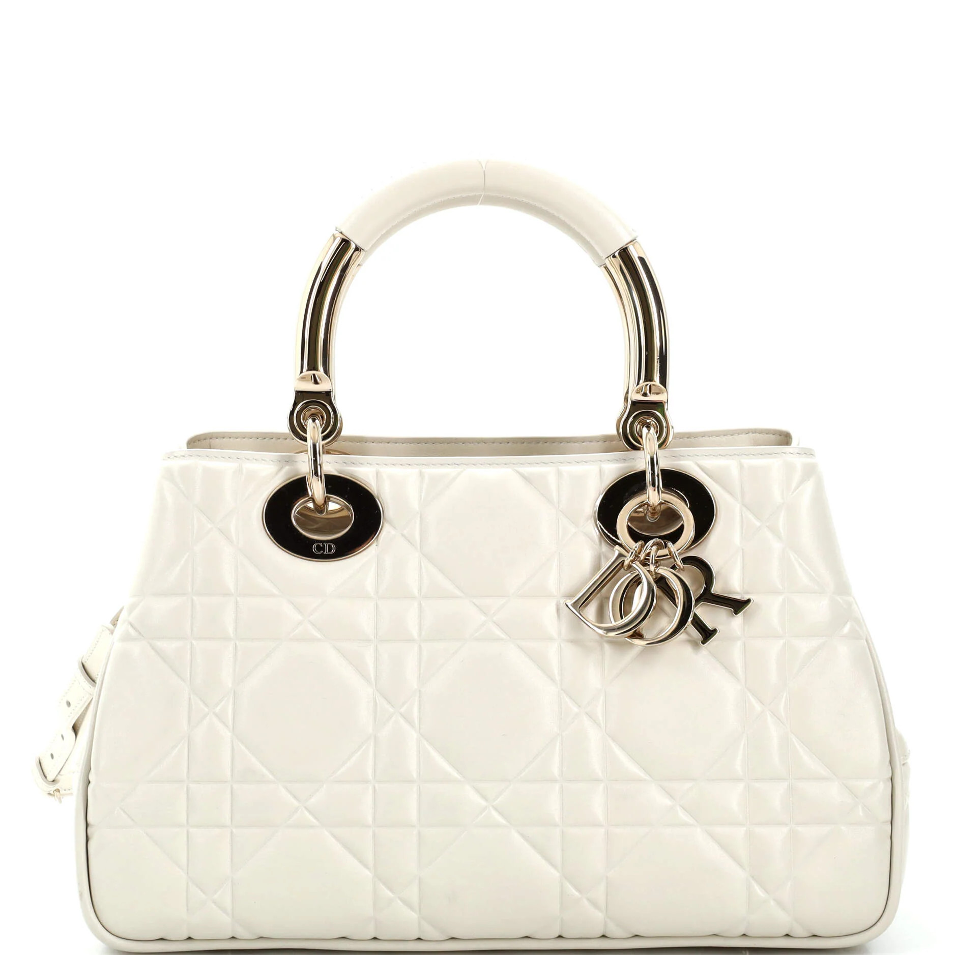 Lady 95.22 Bag Cannage Embossed Leathe Medium | Shop Simon