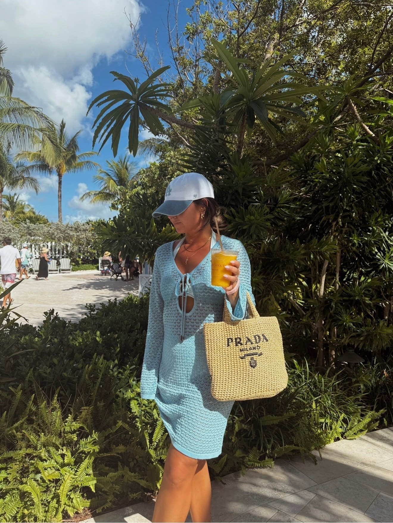 Blue beach outfit 🩵🌴

#LTKTravel #LTKootd #LTKSeasonal