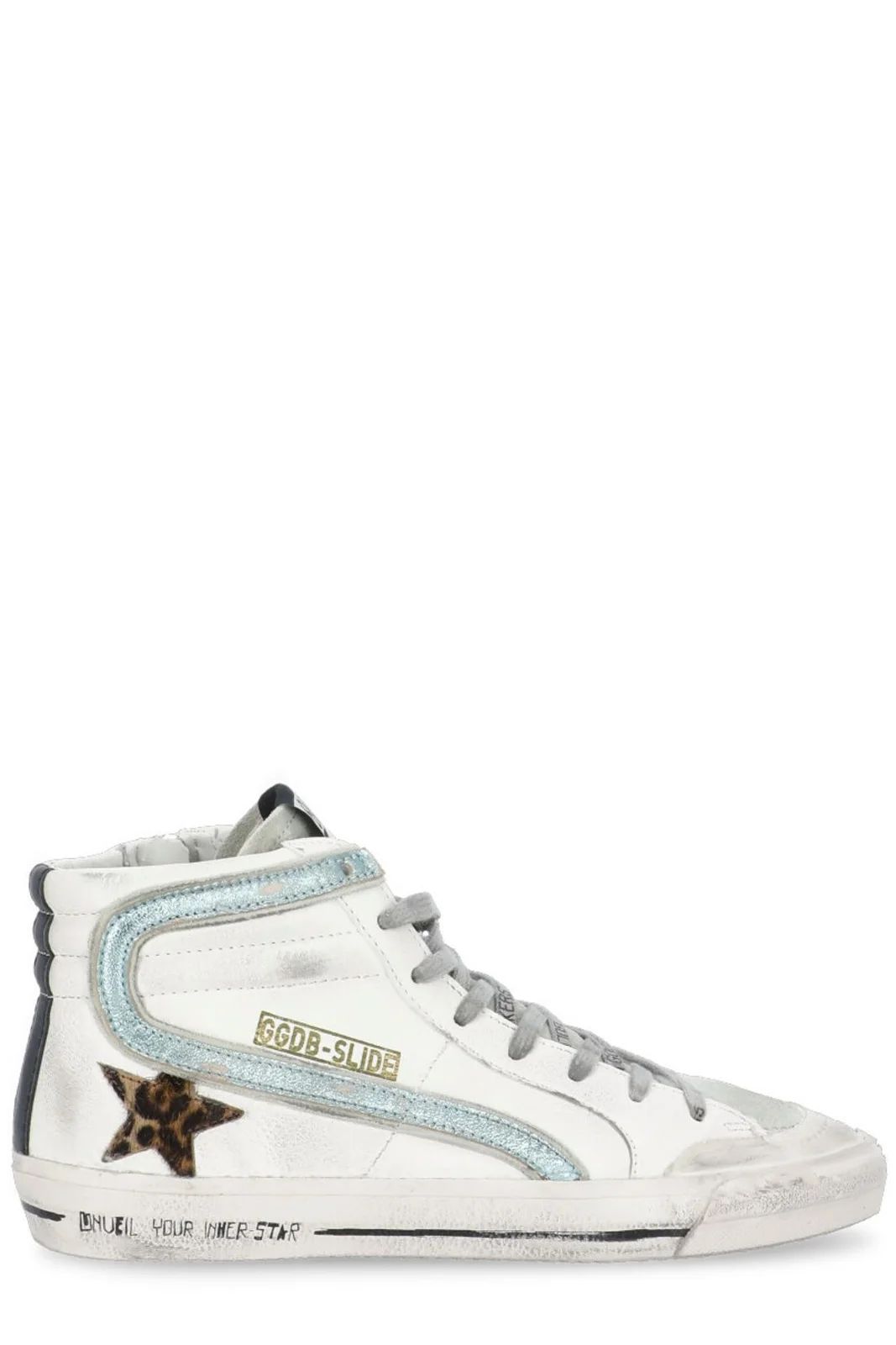 Golden Goose Deluxe Brand Slide High-Top Sneakers | Cettire Global