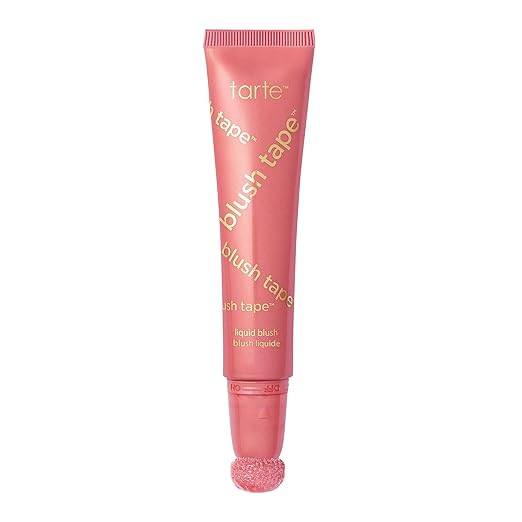 tarte blush tape satin liquid blush – Blendable Buildable Blush with Mineral Pigments, Mango & ... | Amazon (US)